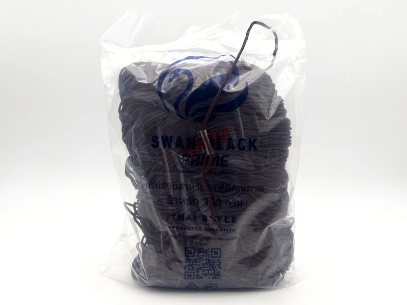 Cordino swan black prime | cf 300 gr | borse e uncinetto