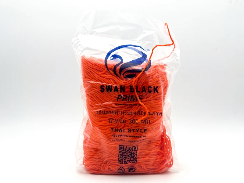 Cordino swan black prime | cf 300 gr | borse e uncinetto