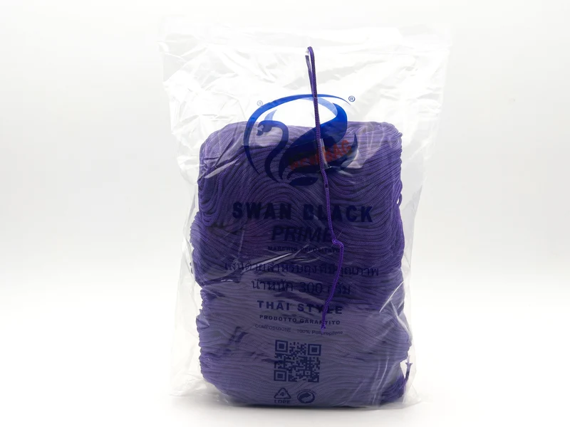 Cordino swan black prime | cf 300 gr | borse e uncinetto