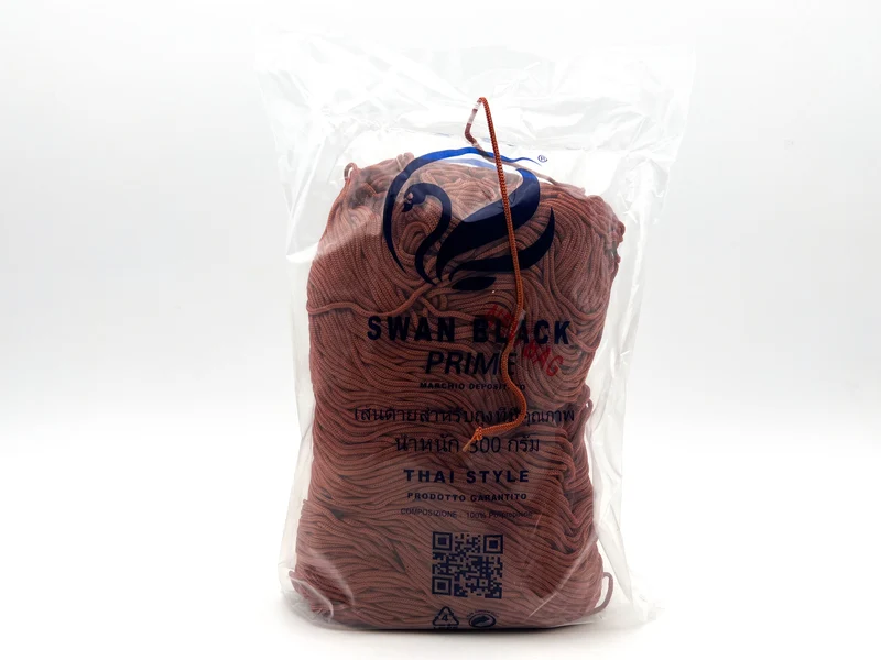 Cordino swan black prime | cf 300 gr | borse e uncinetto