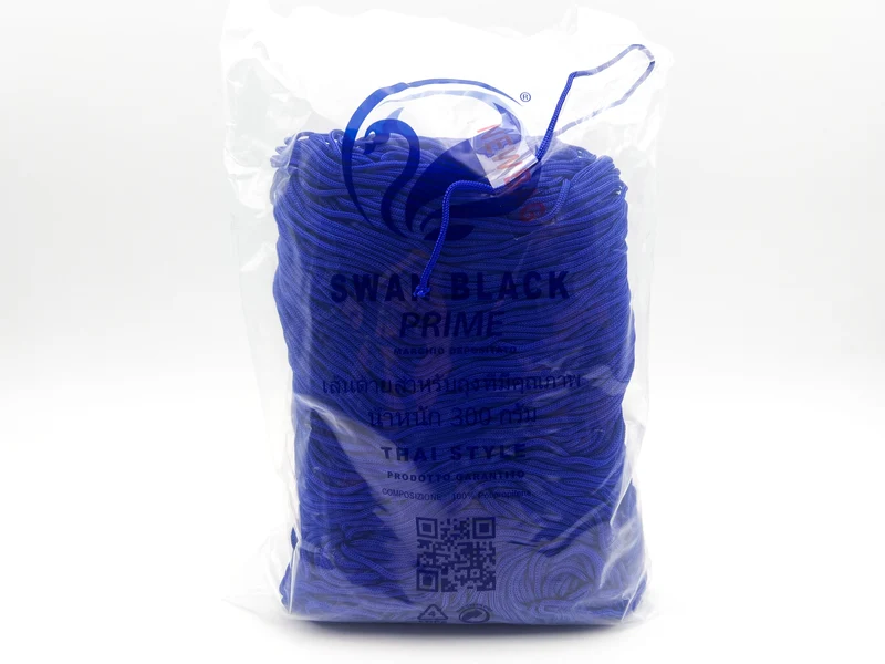 Cordino swan black prime | cf 300 gr | borse e uncinetto