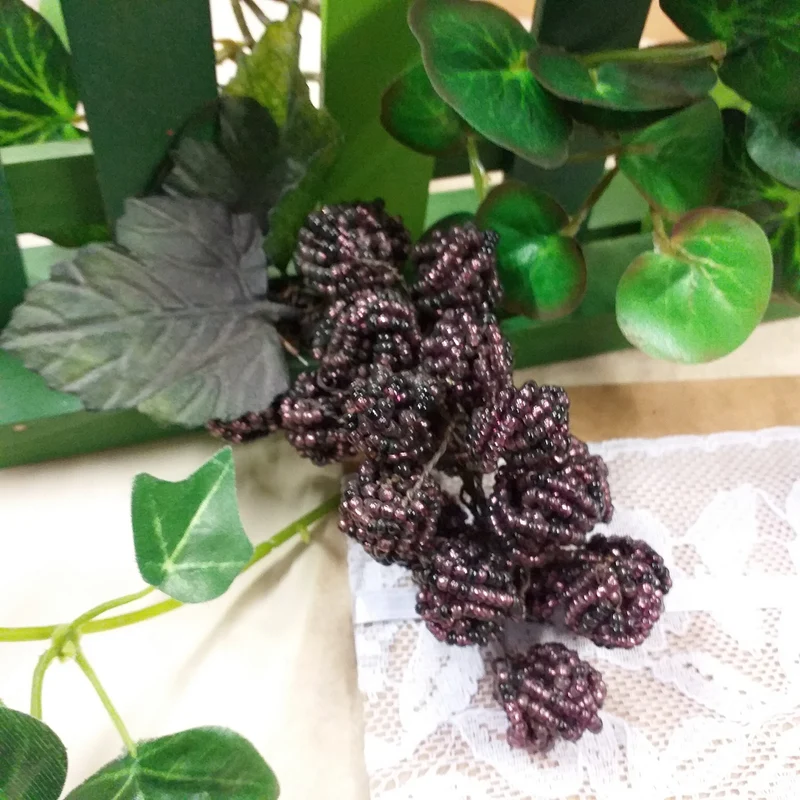 Uva perline veneziane perle conteria idea regalo e bomboniera