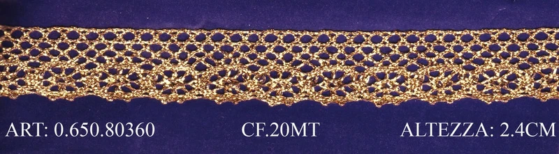 Pizzo 8036 lame' cf.20mt