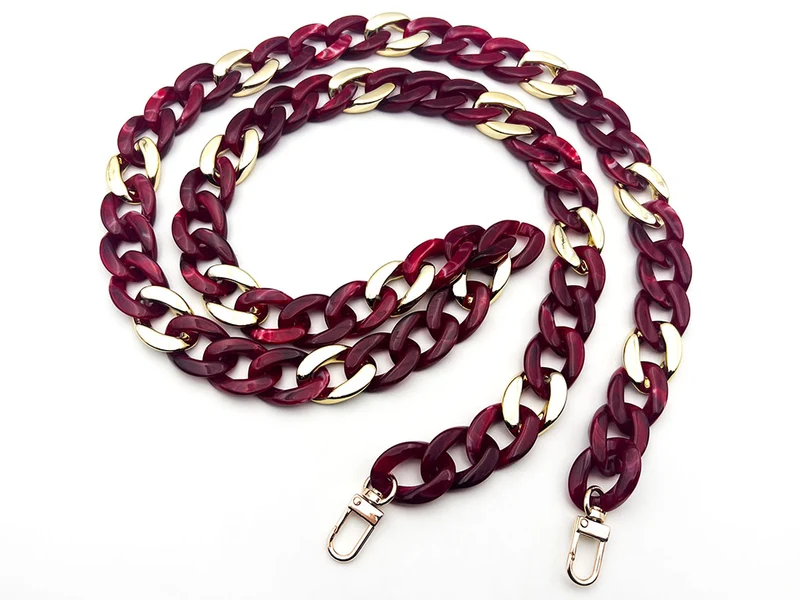 Manico tracolla in resina con ganci per borse | 120 cm | cf 1 pz