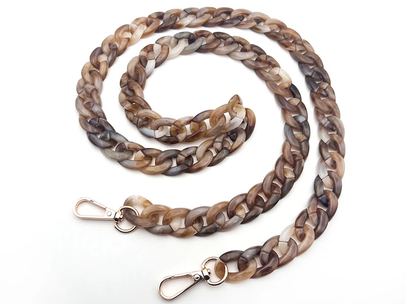 Manico tracolla in resina con ganci per borse | 120 cm | cf 1 pz