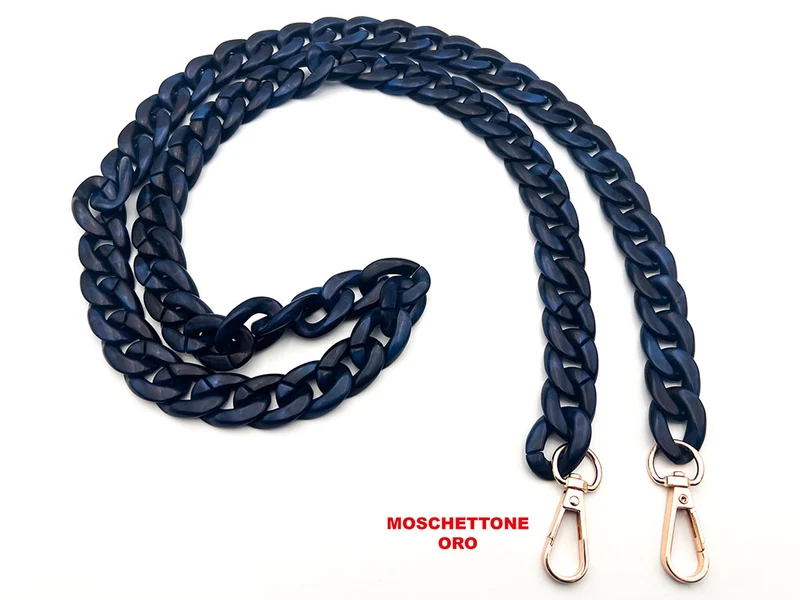 Manico tracolla in resina con ganci per borse | 120 cm | cf 1 pz