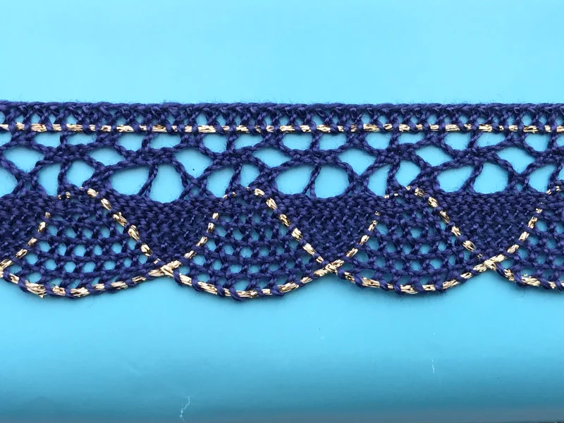 Pizzo 6196 lame cm 2 cf.20mt.