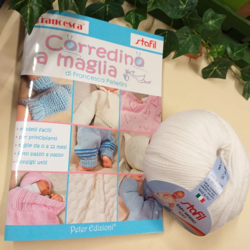 Corredino nascita kit maglia di lana invernale merino per neonato