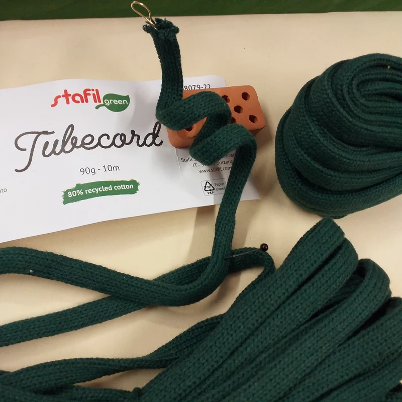 Tricotin pronto cordoncino tubolare corda per scritte nomi fiori