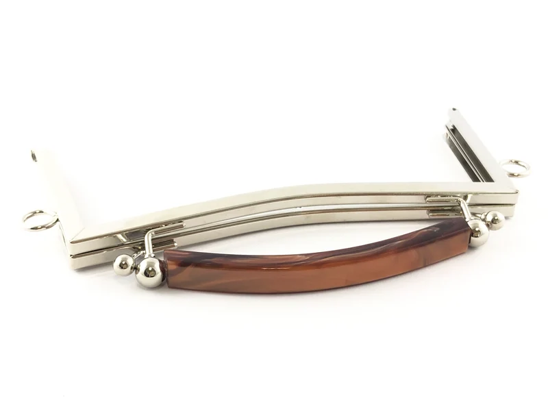 Chiusura clic clac per borse | 21x9.5 cm | cf 1 pz | tre sfere