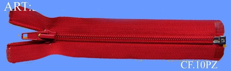 Cerniera 6nylon 120cm cf.10pz.