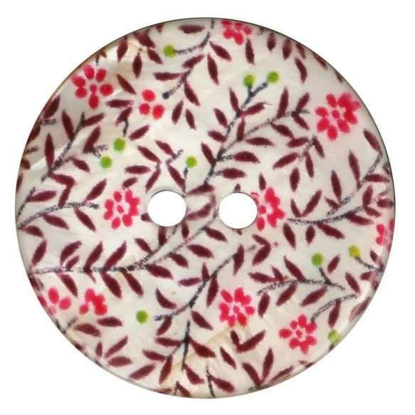 Boutons Motif Fleur DB