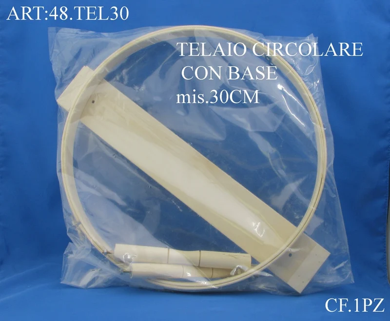 Telaio circolare c/base 12'' cf.1pz