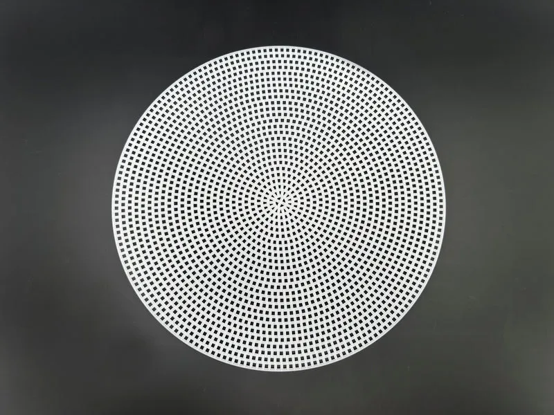 Rete plastica tonda | Ø 15 cm foro 2,5 mm | confezione 10 pezzi