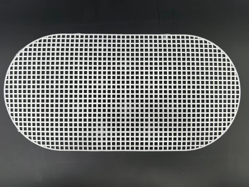 Fondo per borse rete ovale | 15x30 cm foro 2,5 mm | cf 10 pz