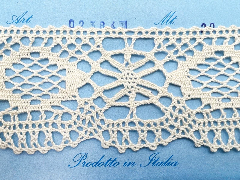 Pizzo 0238 panna cm 5,5 cf.20mt.