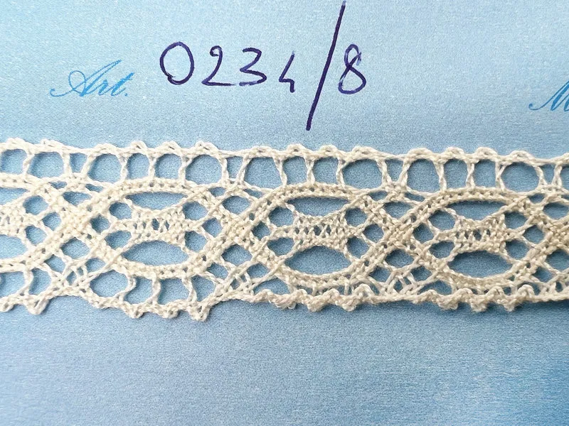Pizzo 0234 panna cm. 2 cf.20mt.