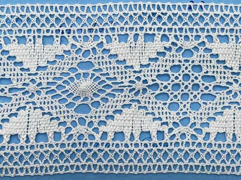 Pizzo 0214t bianco cm 8,5 cf.20mt.