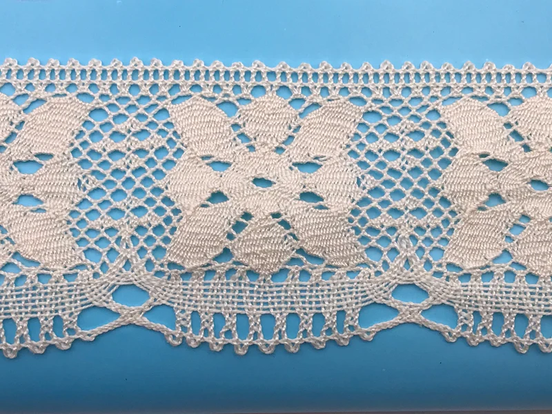 Pizzo 0127 panna cm 7 cf.20mt.