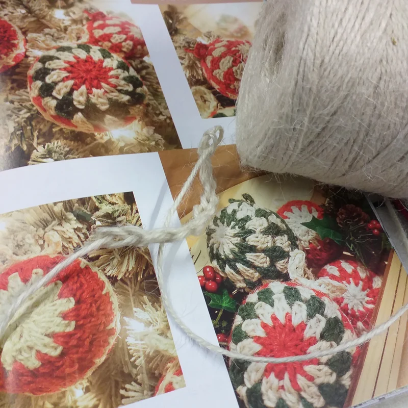 Idee facili uncinetto kit filo juta colorato manuale filato corda