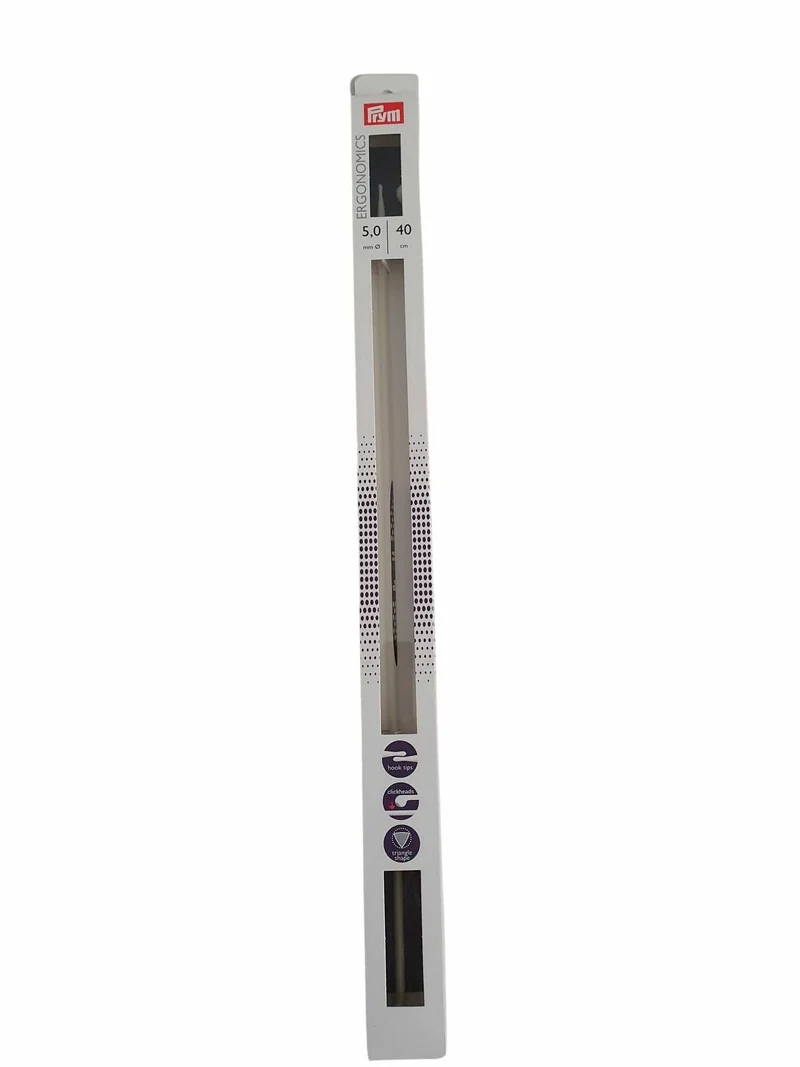 Ferri Ergonomici Prym per Maglieria Pomoli Sintetici Alte Prestazioni