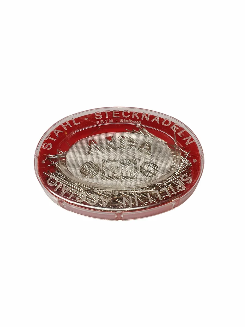 Spilli AIDA Prym n.6 0,60 x 30 mm scatola da 25g acciaio