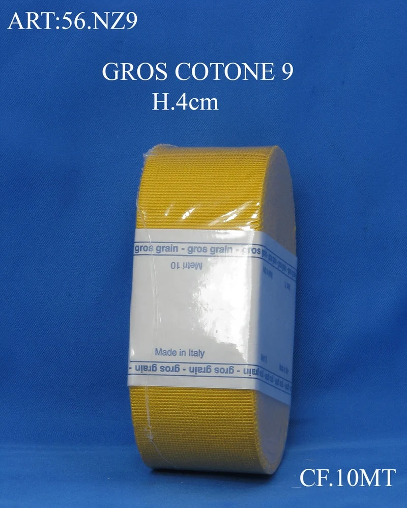 Gros cotone 9 cf.10mt.