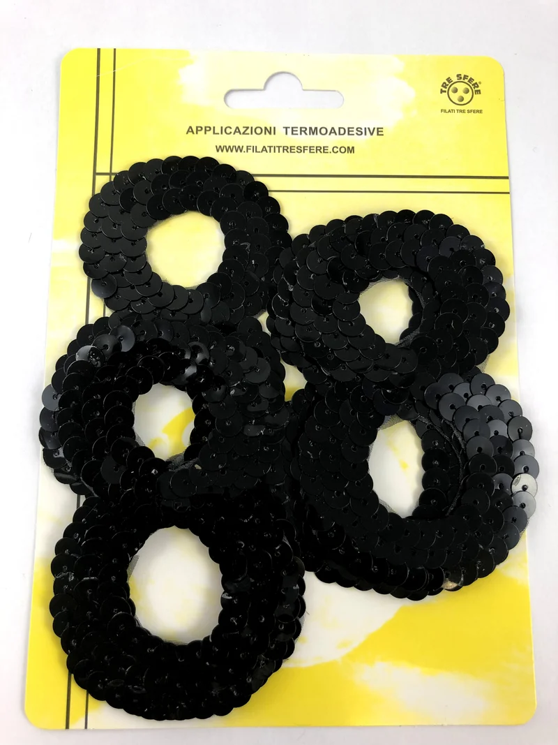 Applicazioni termoadesive pailettes