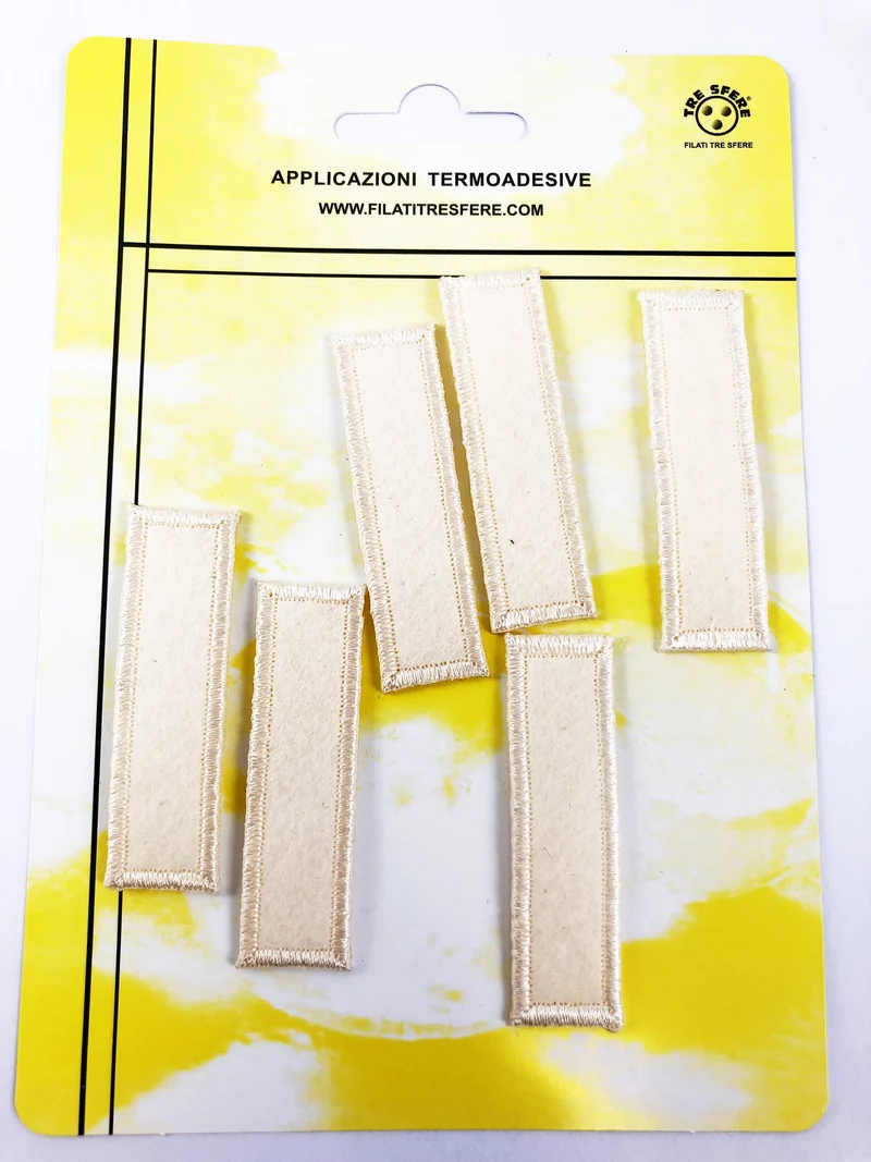 Applicazioni termoadesive lettera h5