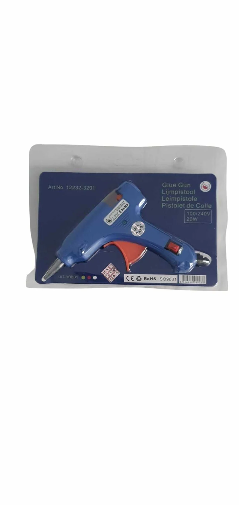 Mini pistola colla a caldo Stafil 800-61 bricolage fai da te hobbistica