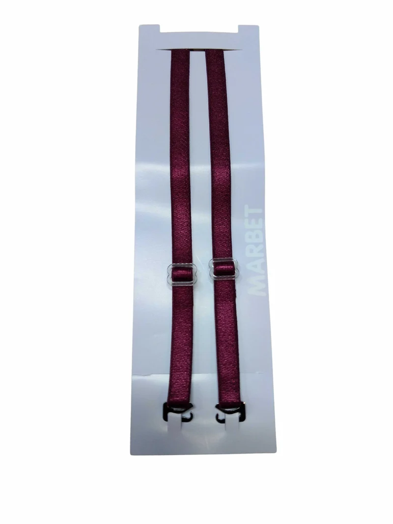 Spalline Marbet Ricambio Regolabili Free Nichel Elastico da 1x45 cm, 34 Colori