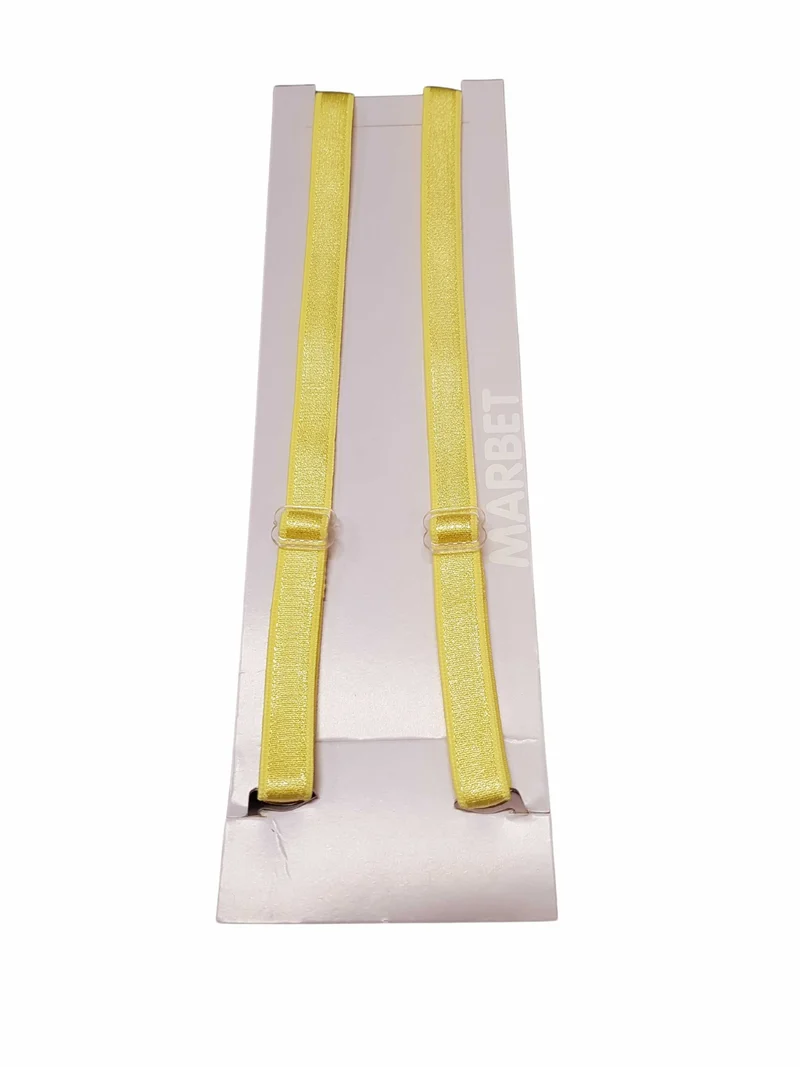Spalline Marbet Ricambio Regolabili Free Nichel Elastico da 1x45 cm, 34 Colori