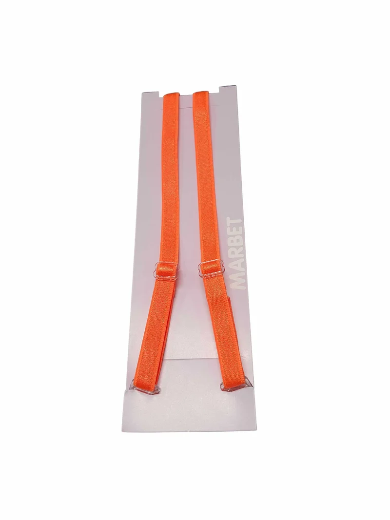 Spalline Marbet Ricambio Regolabili Free Nichel Elastico da 1x45 cm, 34 Colori