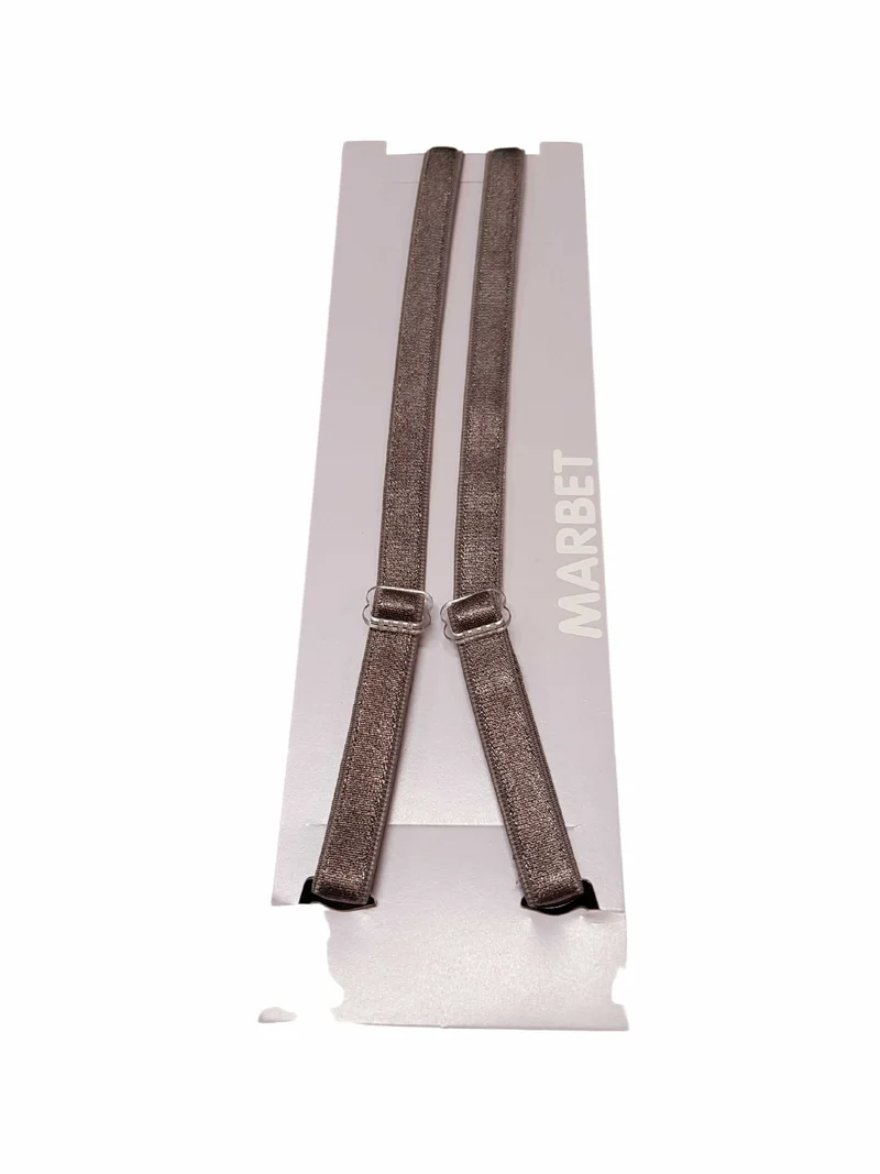Spalline Marbet Ricambio Regolabili Free Nichel Elastico da 1x45 cm, 34 Colori