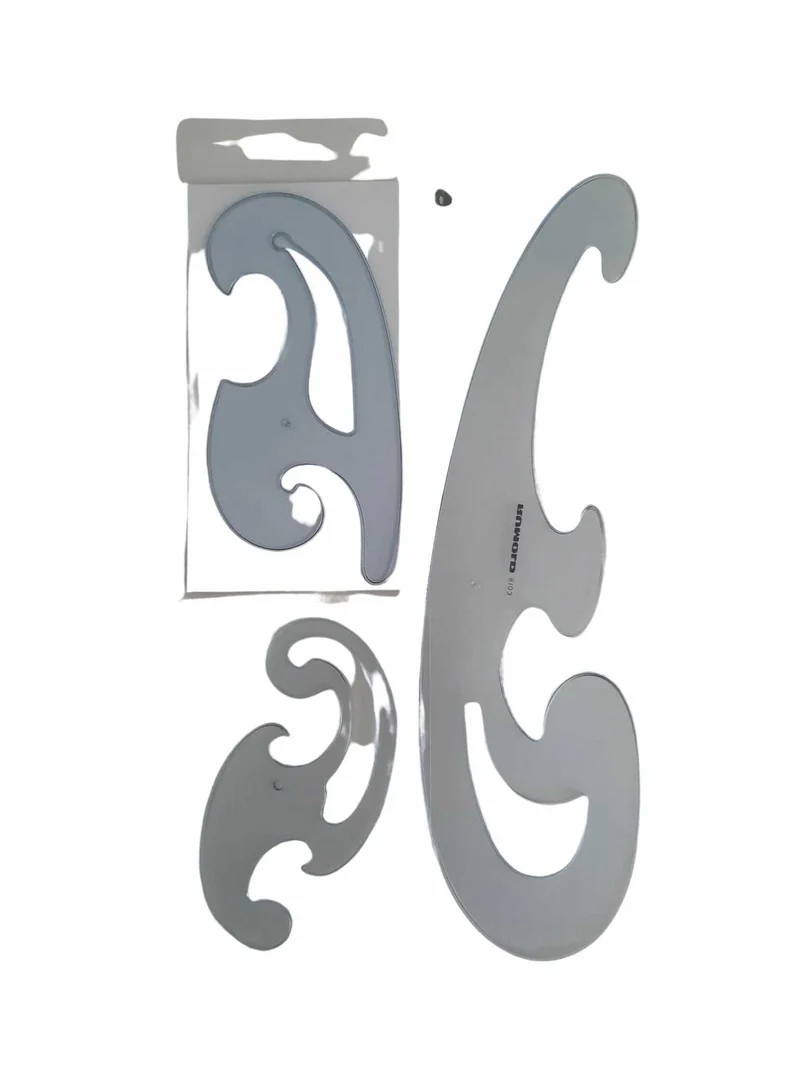 Set squadre curve righello di curva francese cose disegno modelli cucito design