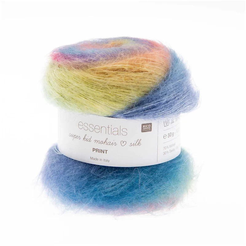 Rico Essentials Super Kid Mohair Loves Silk Print
