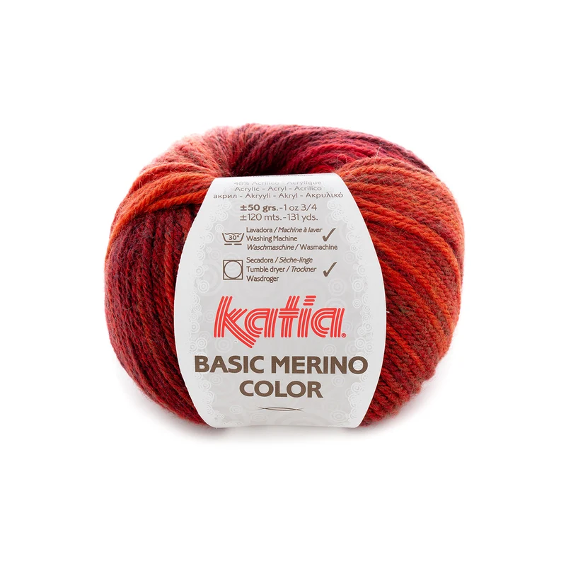 Katia Basic Merino Color .