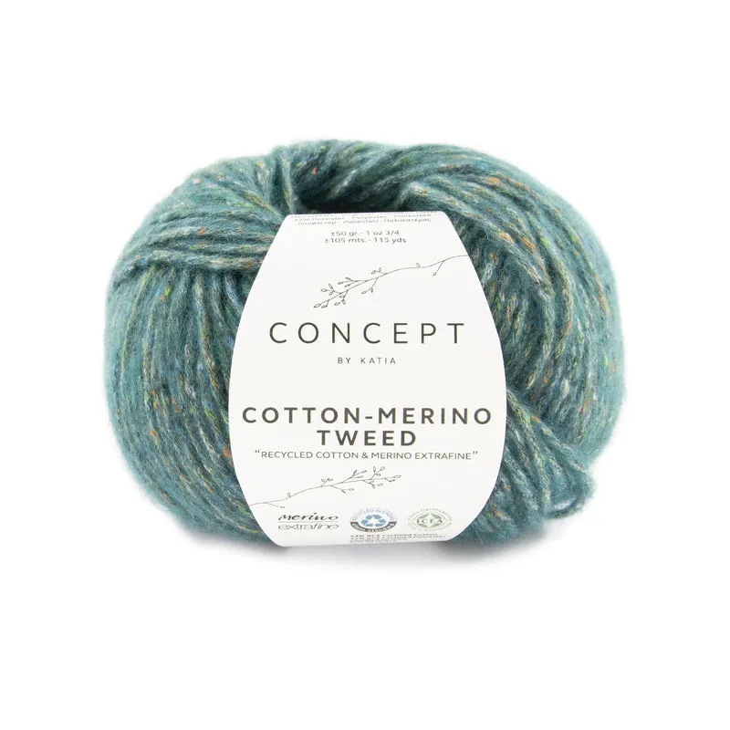 Katia Concept Cotton Merino Tweed
