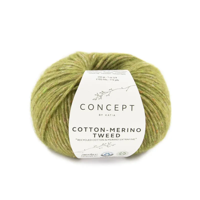 Katia Concept Cotton Merino Tweed