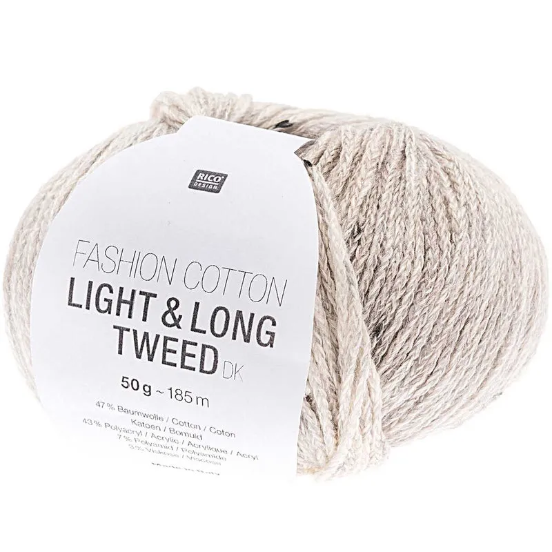 Rico Fashion Cotton Light & Long Tweed