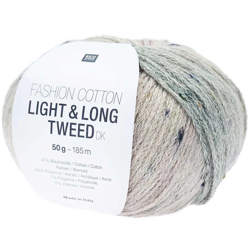 Rico Fashion Cotton Light & Long Tweed
