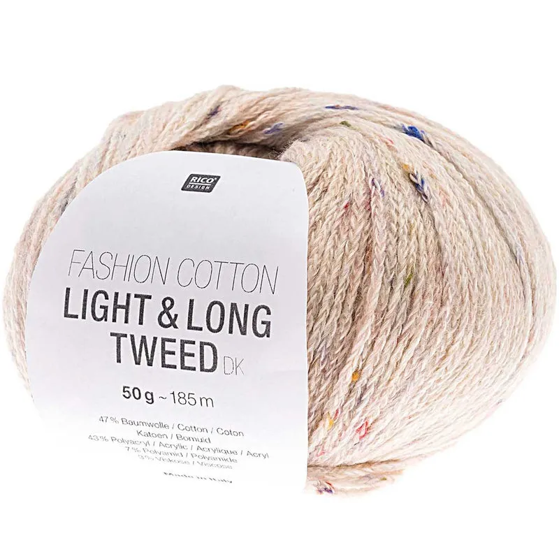 Rico Fashion Cotton Light & Long Tweed