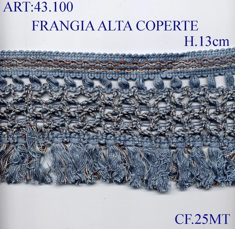 Frangia alta coperte cf.25mt.
