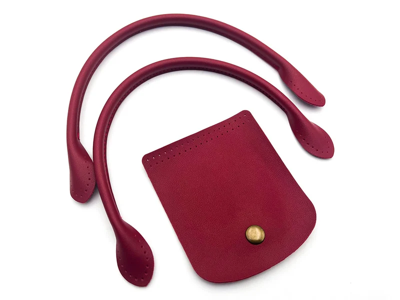 Kit borsa uncinetto similpelle mod. petit | tre sfere
