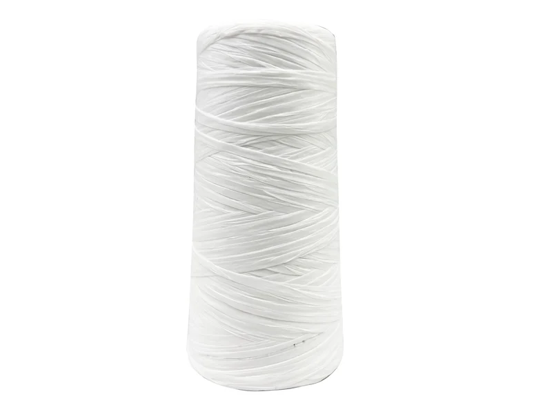 Fettuccia rafia lucida | cf 250 gr | sintetico per borse