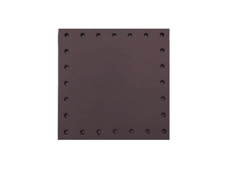 Mattonelle in vera pelle per borse | 7x7 cm | cf 5 pz