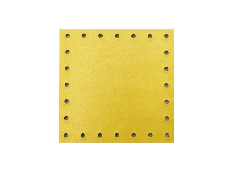 Mattonelle in vera pelle per borse | 7x7 cm | cf 5 pz