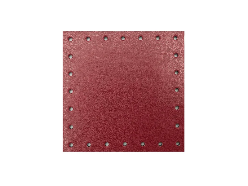 Mattonelle in vera pelle per borse | 7x7 cm | cf 5 pz