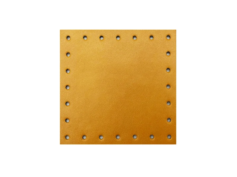 Mattonelle in vera pelle per borse | 7x7 cm | cf 5 pz