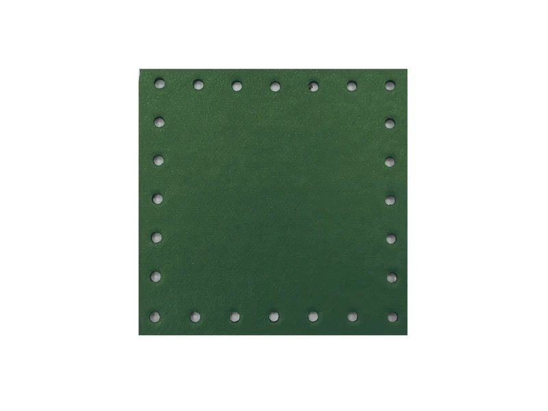 Mattonelle in vera pelle per borse | 7x7 cm | cf 5 pz